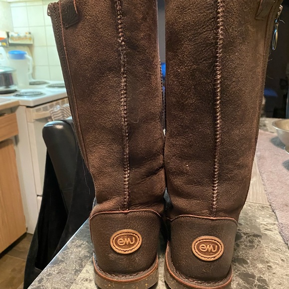 Bottes cuir et suede emu - Picture 3 of 4